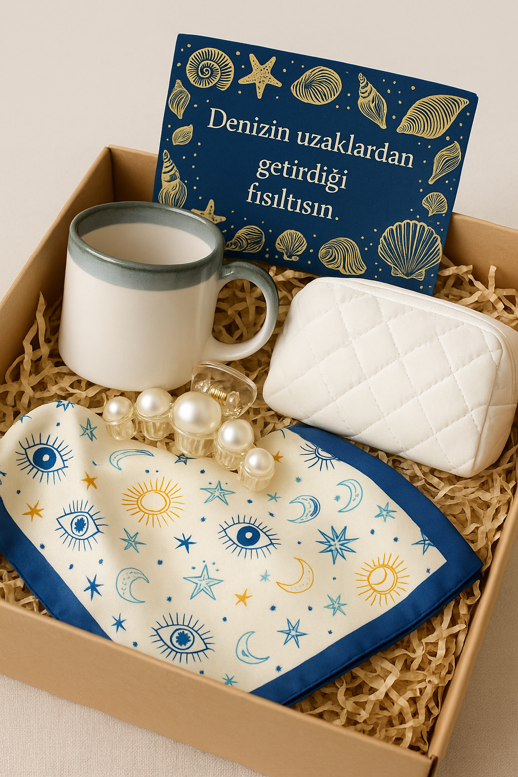 Deniz Kabuğu Hediye Kutusu
