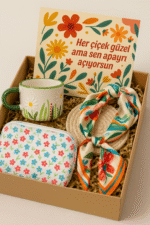 Açan Çiçek Hediye Kutusu