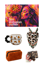 Leopar Kadını Hediye Kutusu - Görsel 2