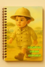 Safari Günlüğü Kişiselleştirilmiş Hediye Kitabı