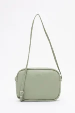 Fermuarlı, Ayarlanabilir Çapraz Askılı Mint Mini Urban Omuz Çantası