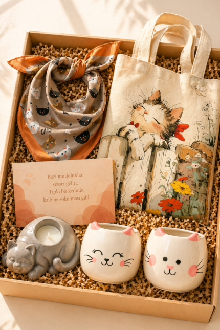 Cat Love Hediye Kutusu