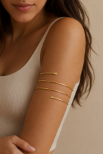 Gold Spiral Pazu Bileziği Kolda