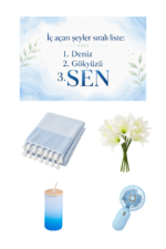 Deniz, Gökyüzü, Sen Hediye Kutusu - İçerik