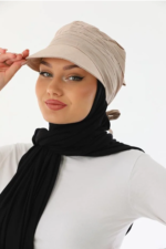 Beyaz Safari Bandana Vizör Testtür