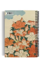 Katsushika Hokusai / Cuckoo and Azaleas Desenli A5 Defter