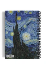 Vincent Van Gogh / The Starry Night Desenli A5 Defter