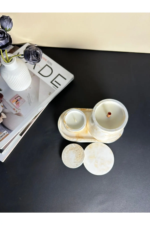 El Yapımı Soya Mum İkili Set - Görsel 3
